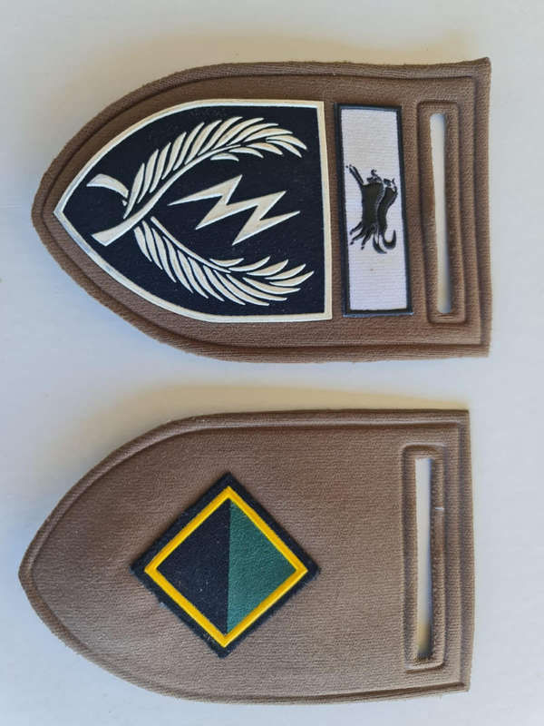 South African Army SADF (South African Defence Force) era military insignia flashes