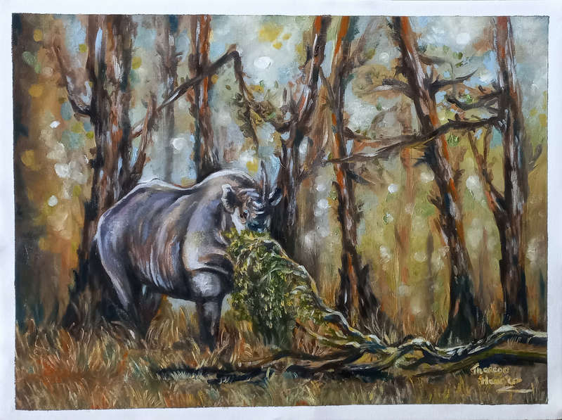 Oil painting