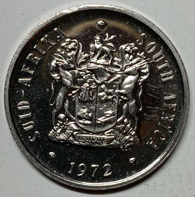 1972 PROOF 20 CENT