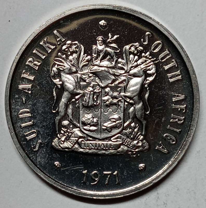 1971 PROOF 20 CENT