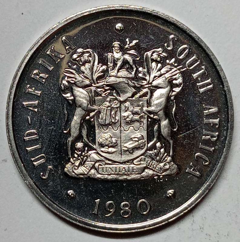 1980 PROOF 20 CENT
