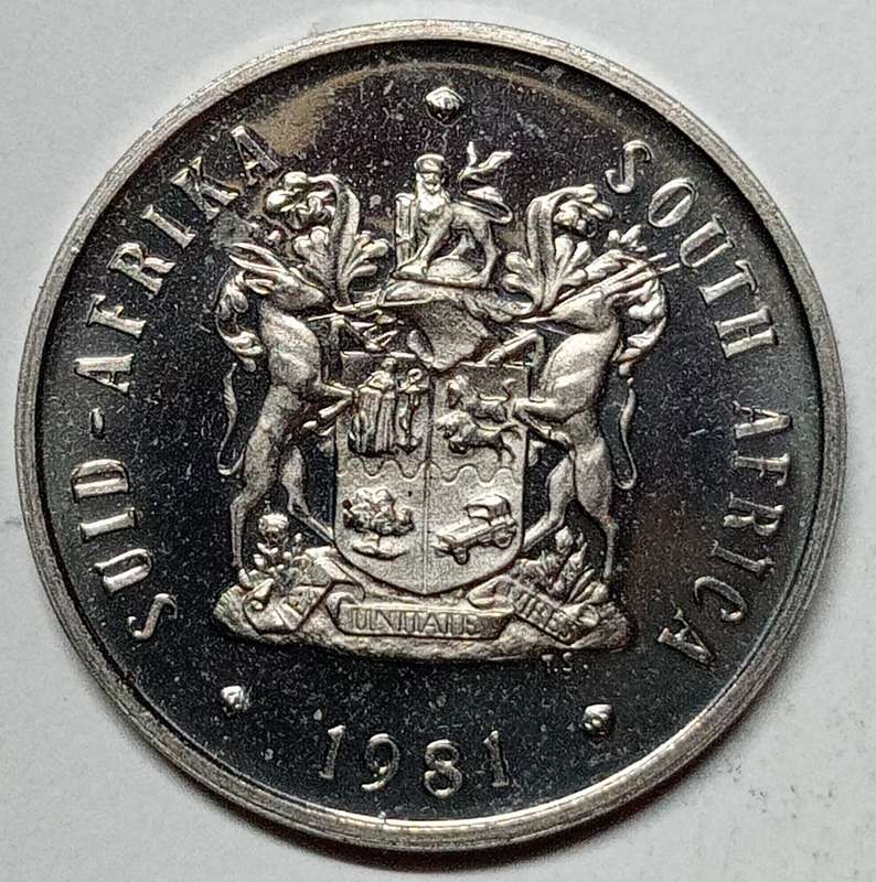 1981 PROOF 20 CENT