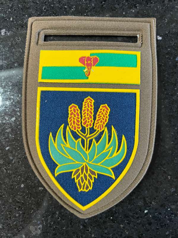 Regiment Piet Retief GRp 5 Tupper Flash LH