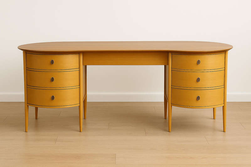 Massive Luxurious Double Stool Dressing Table*