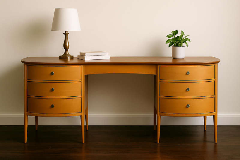 Massive Luxurious Double Stool Dressing Table*