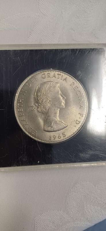 Silver Winston Churchill Commerative Coins