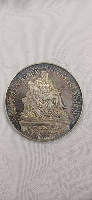 Silver Commerative Coin of Pope Paul VI 1964