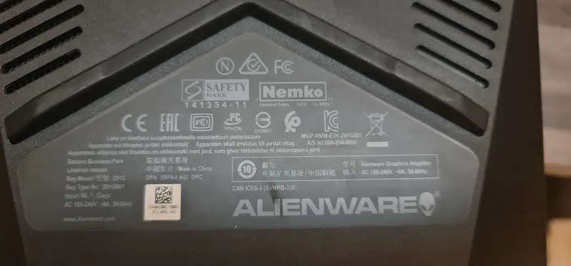 Alienware Graphics Amplifier