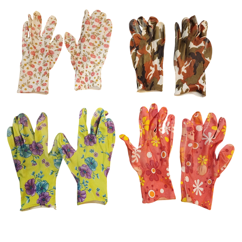 Garden Gloves - 4 pack