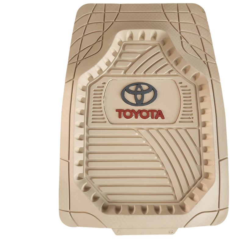 TOYOTA Rubber Car Mats - 4 pce set