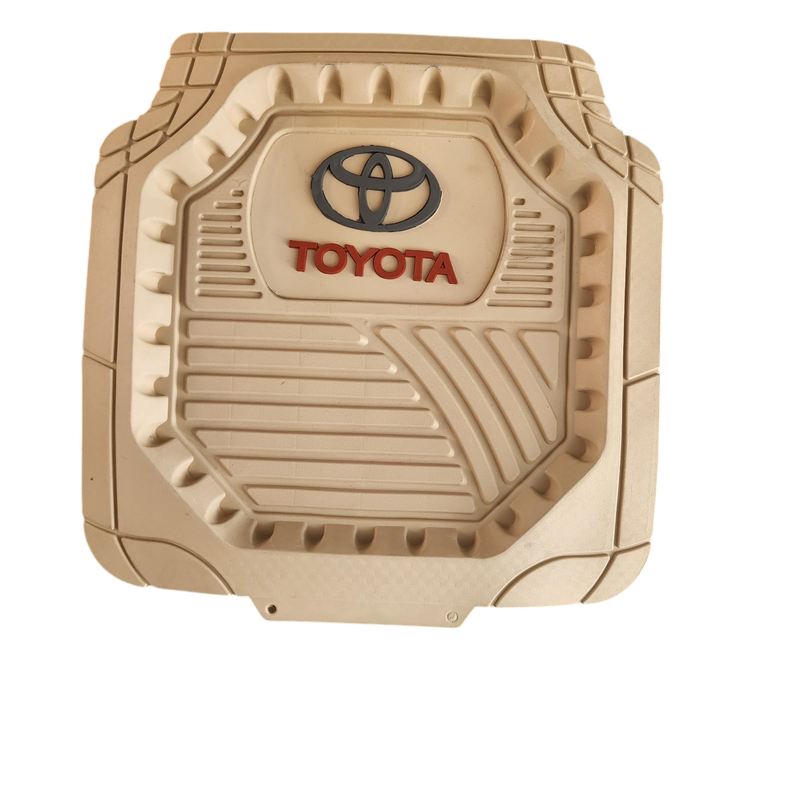 TOYOTA Rubber Car Mats - 4 pce set