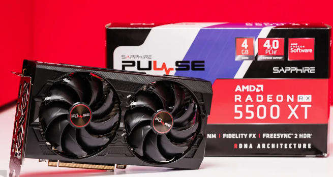 AMD Radeon 5500 4GB