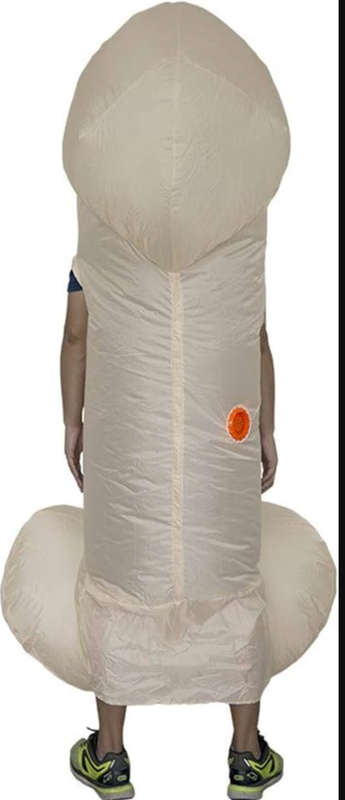 Inflatable Willy for Halloween