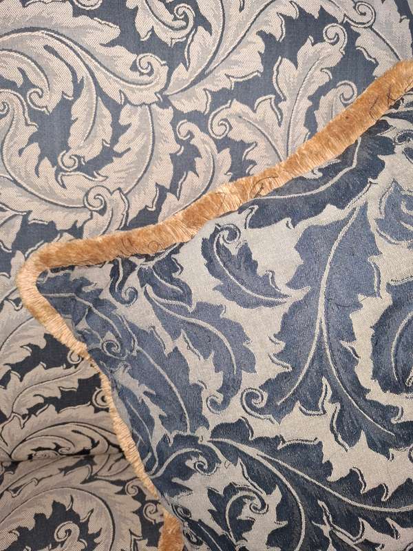 Vintage Queen Anne Style Settee with Beautiful Upholstery
