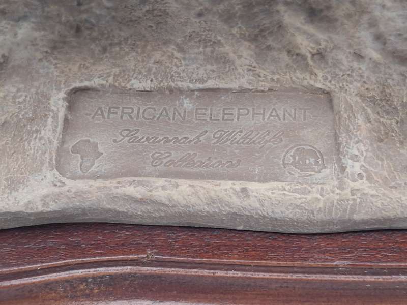 African Elephant Sculpture - Savannah Wildlife Collection - Made & Hand painted in South Africa