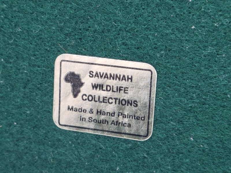 African Elephant Sculpture - Savannah Wildlife Collection - Made & Hand painted in South Africa