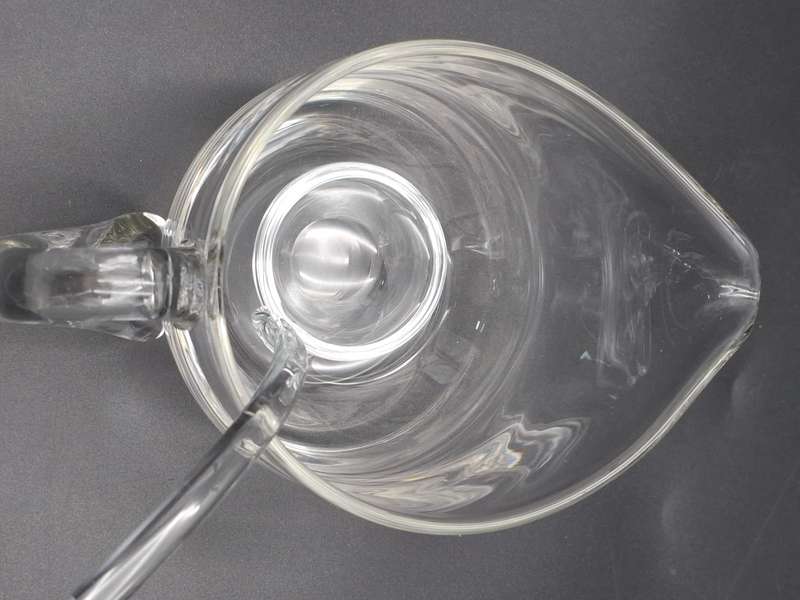 Glass Gravy Boat and Ladle