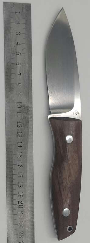 Chimaera Handcrafted Fixed Blade Knife with Leather Sheath - New