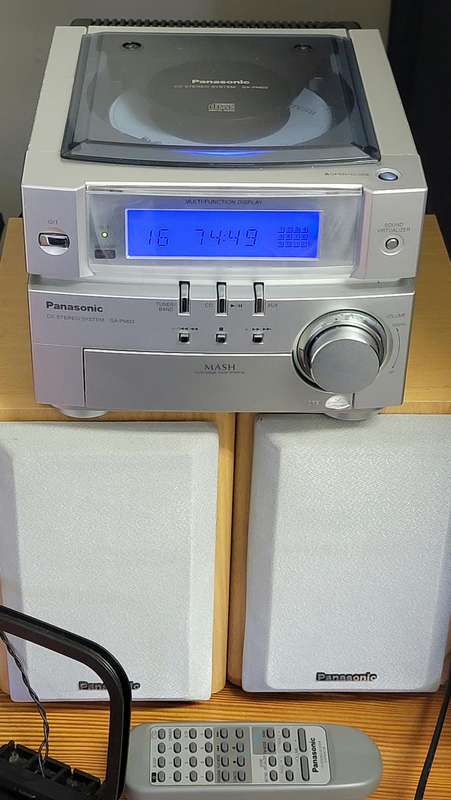 Panasonic Model SA-PM03 CD Stereo System - Great sound