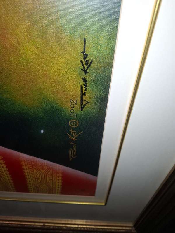 Nelson Mandela Limited Edition Print - Signed by Artist