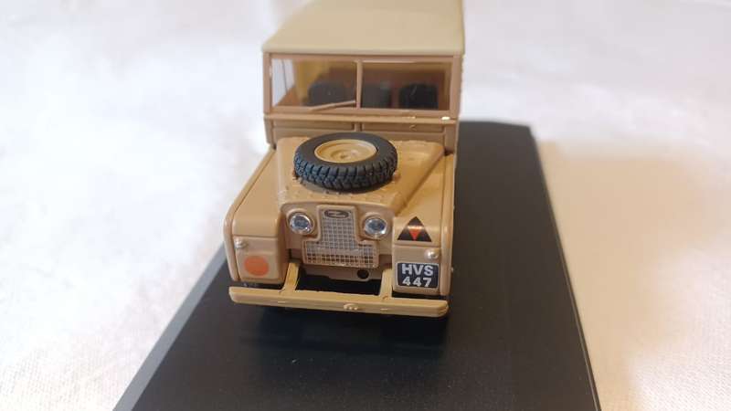 Oxford Diecast Sand Military (Hamilcar) - 1:43 Scale - New In Perspex Case
