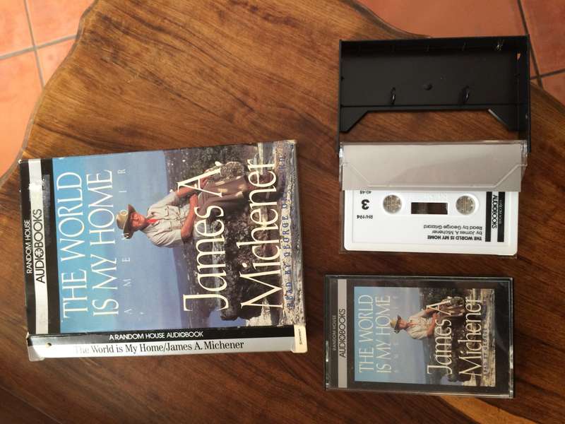 Audio book James Michener's The World is my home: a memoir