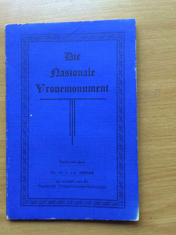 Die Nasionale Vrouemonument booklet
