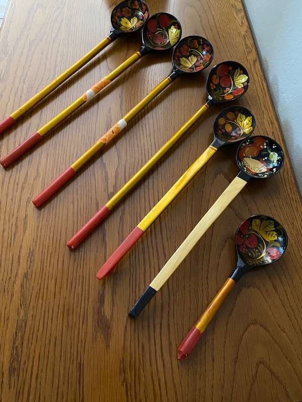 Russian percussion spoons