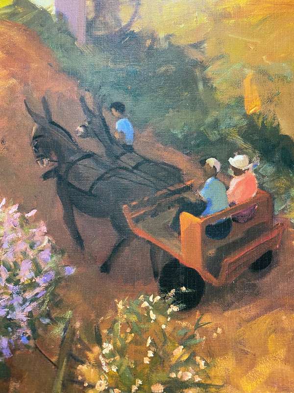 Marjorie Wallace calendar print titled: "The Old Mill"