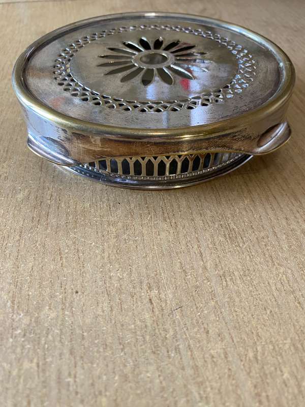 Silver Manco electroplate Dish warmer