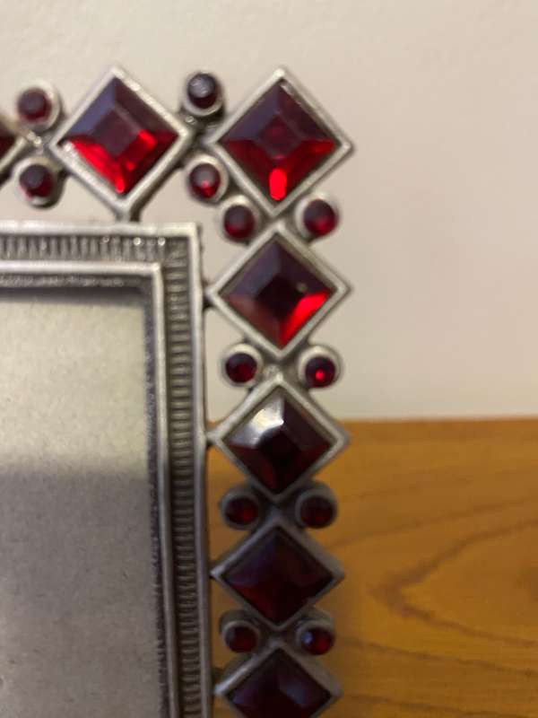Ornate metal picture frame
