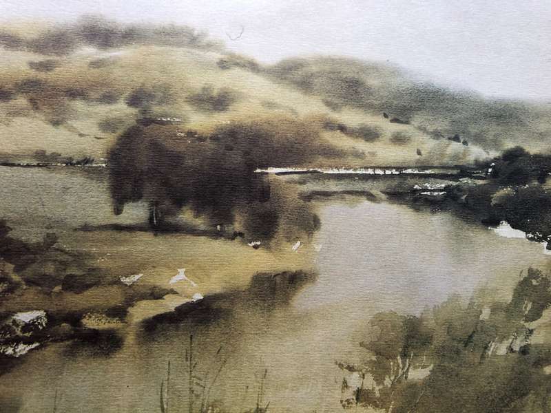 Gordon Legg calendar print titled: Goukamma River, Knysna District