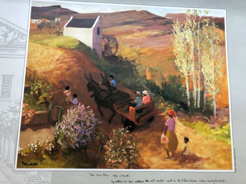 Marjorie Wallace calendar print titled: "The Old Mill"