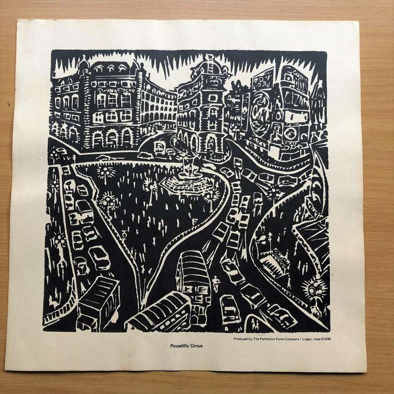London landmarks: 6 reprints of lithographs