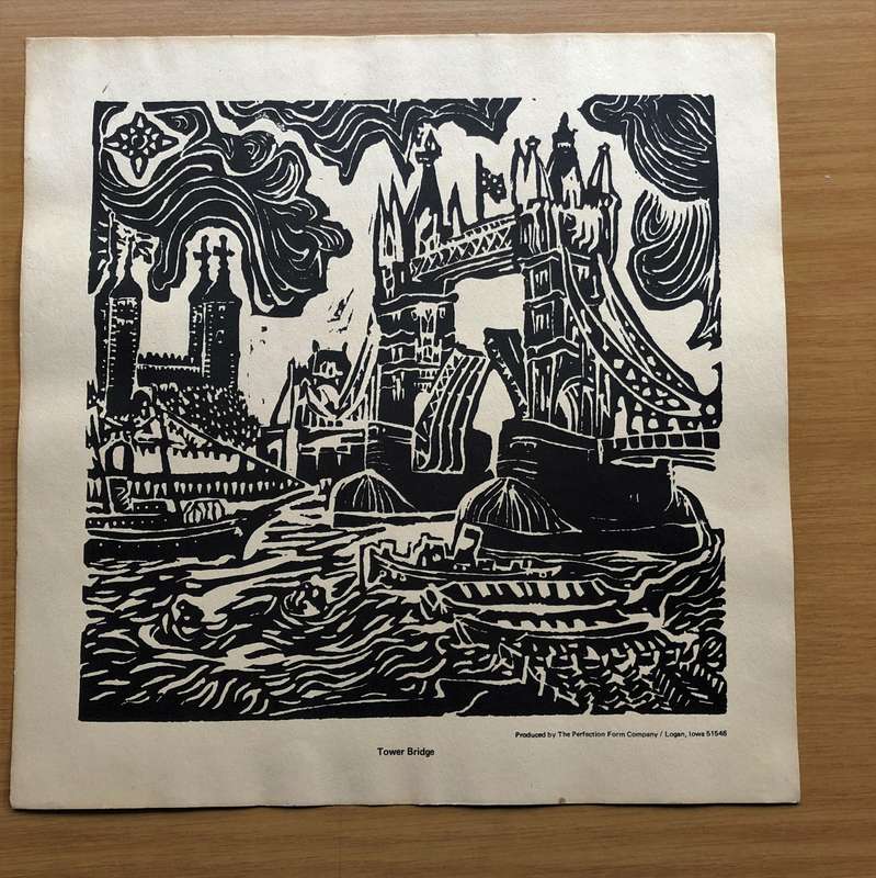 London landmarks: 6 reprints of lithographs