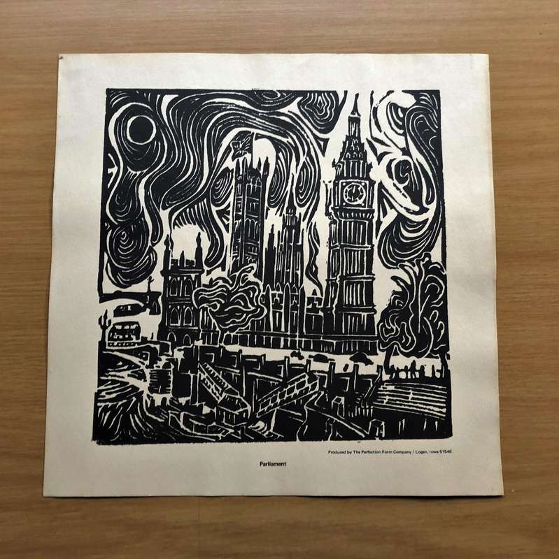 London landmarks: 6 reprints of lithographs
