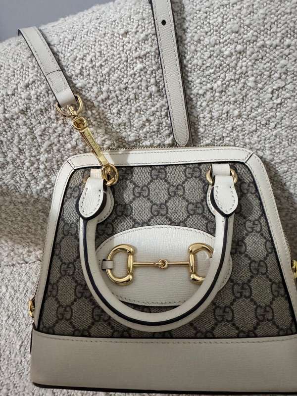 Genuine leather hand bag