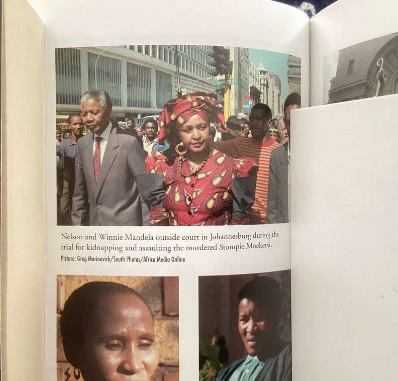 TRUTH, LIES AND ALIBIS. A Winnie Mandela Story, by Fred Bridgland. Softcover in an unread condition.