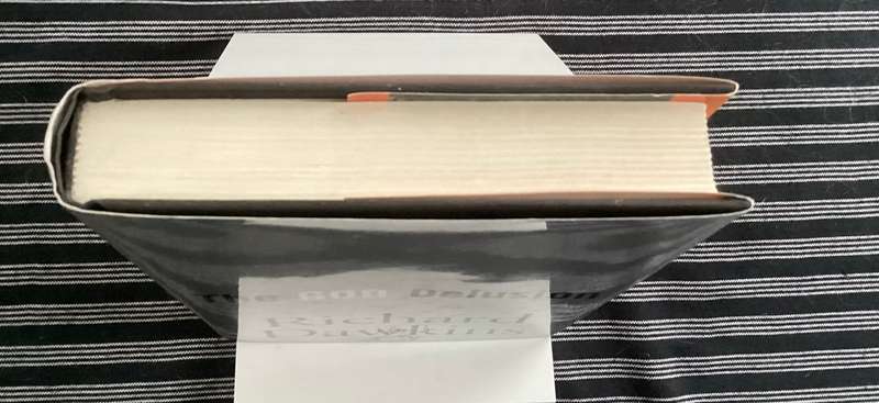 THE GOD DELUSION by Richard Dawkins. Hardback, silver cover edition, in an excellent condition.