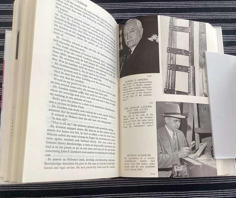KIDNAP (The story of the Lindbergh-baby case). Hardcover, Good+condition.