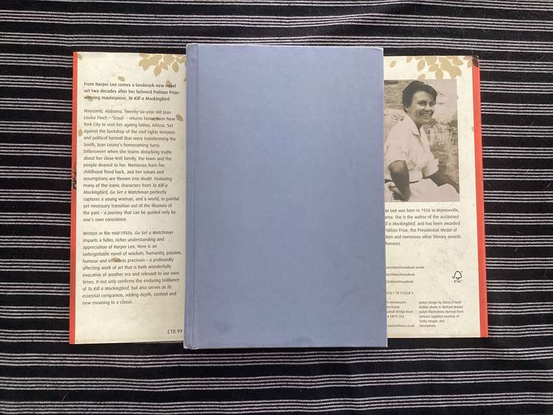 GO SET A WATCHMAN by Harper Lee. Hardcover in a very good condition.