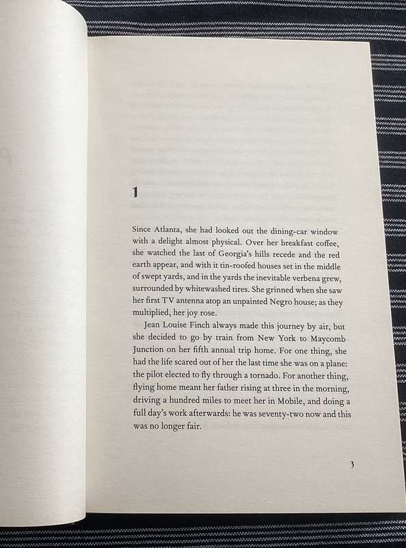 GO SET A WATCHMAN by Harper Lee. Hardcover in a very good condition.