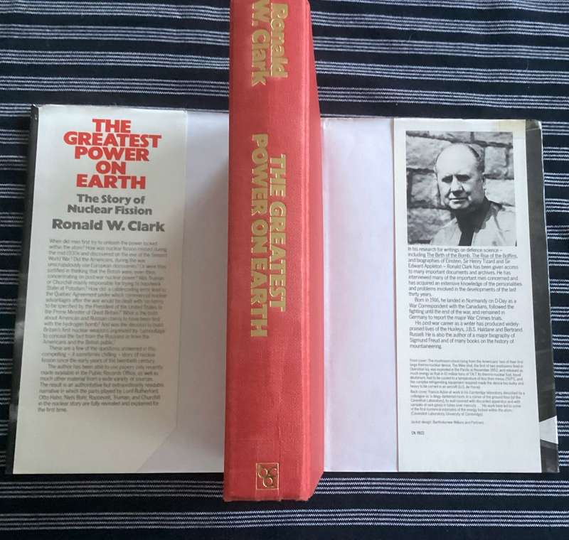 The Greatest Power on Earth - The story of nuclear fission. Hardcover in a Good+ condition.