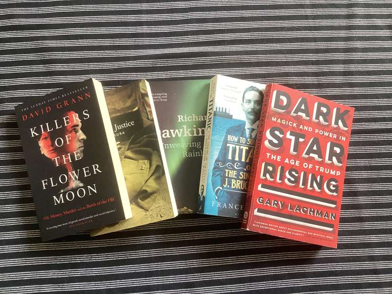 Collection of five interesting non-fiction books (paperbacks), all in a very good condition.