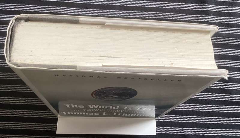 The World is Flat. International best seller by Thomas L Friedman. Hardcover.