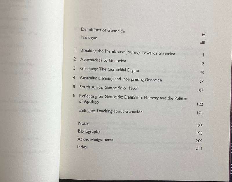 WITH INTENT TO DESTROY. Reflecting on Genocide, by Colin Tatz.