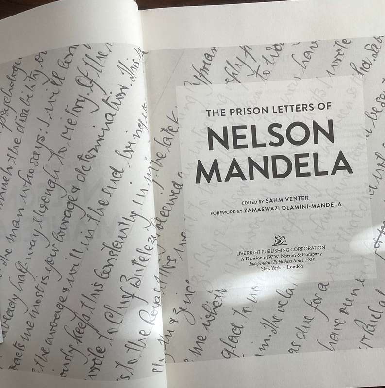 The Prison Letters, NELSON MANDELA. Hardback, first edition, edited by Sahm Venter.