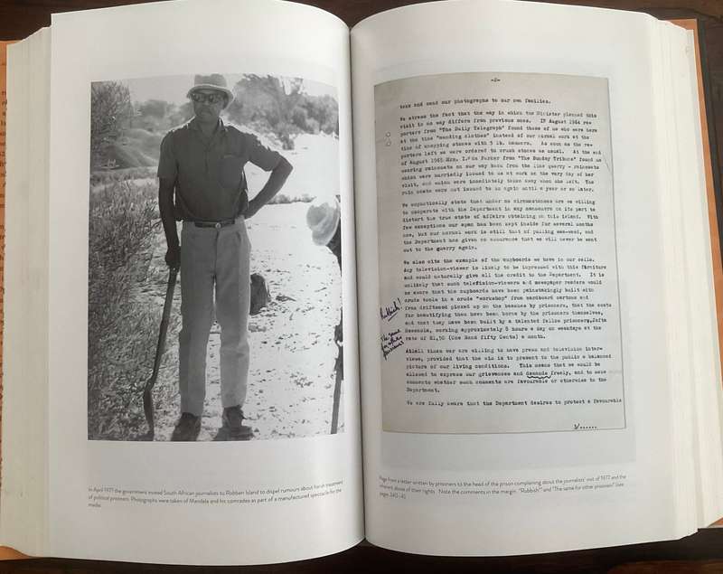 The Prison Letters, NELSON MANDELA. Hardback, first edition, edited by Sahm Venter.
