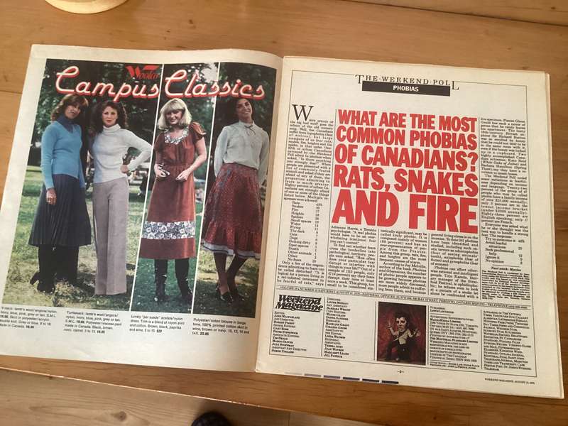 ELVIS. Classic: Weekend Magazine (Canadian 1 year anniversary issue). Complete and in very good con.