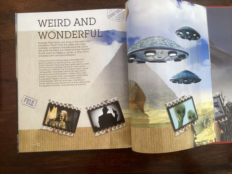 Conspiracy Theories. Hardcover, almost unread condition.